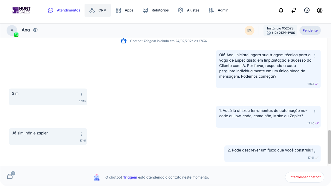 Triagem Automatizada de Candidatos